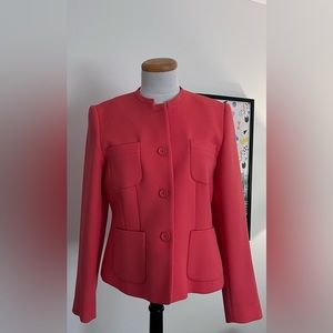 NWOT Louben Coral Blazer - Size 10